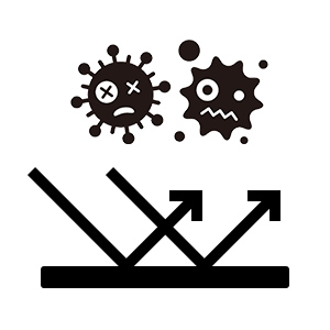 防カビ性・防藻性のアイコン