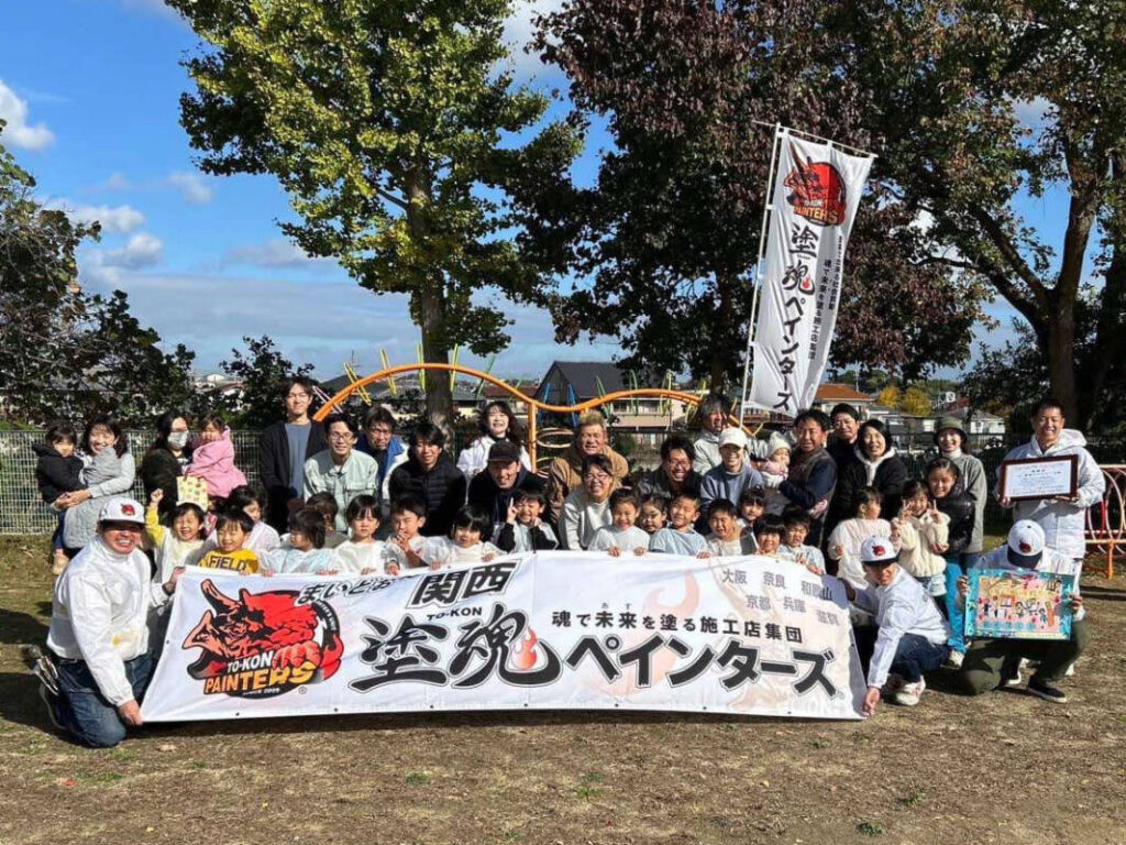 塗魂ボランティア集合写真