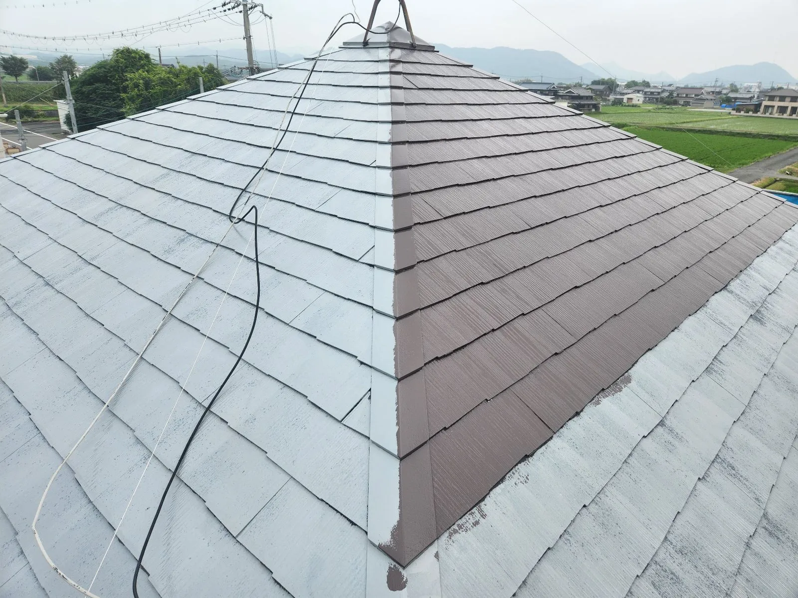加東市社F様邸屋根塗装
