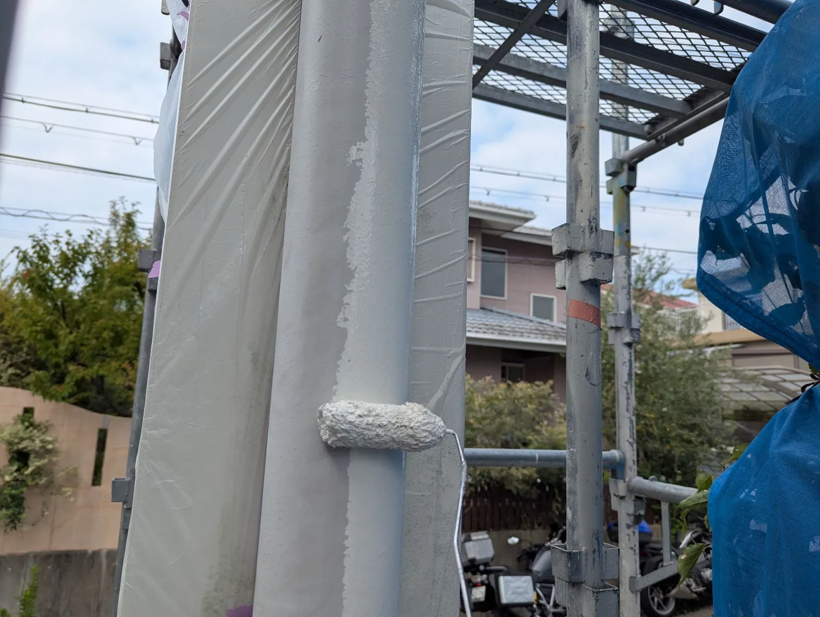 神戸市垂水区小束山Y様邸付帯塗装