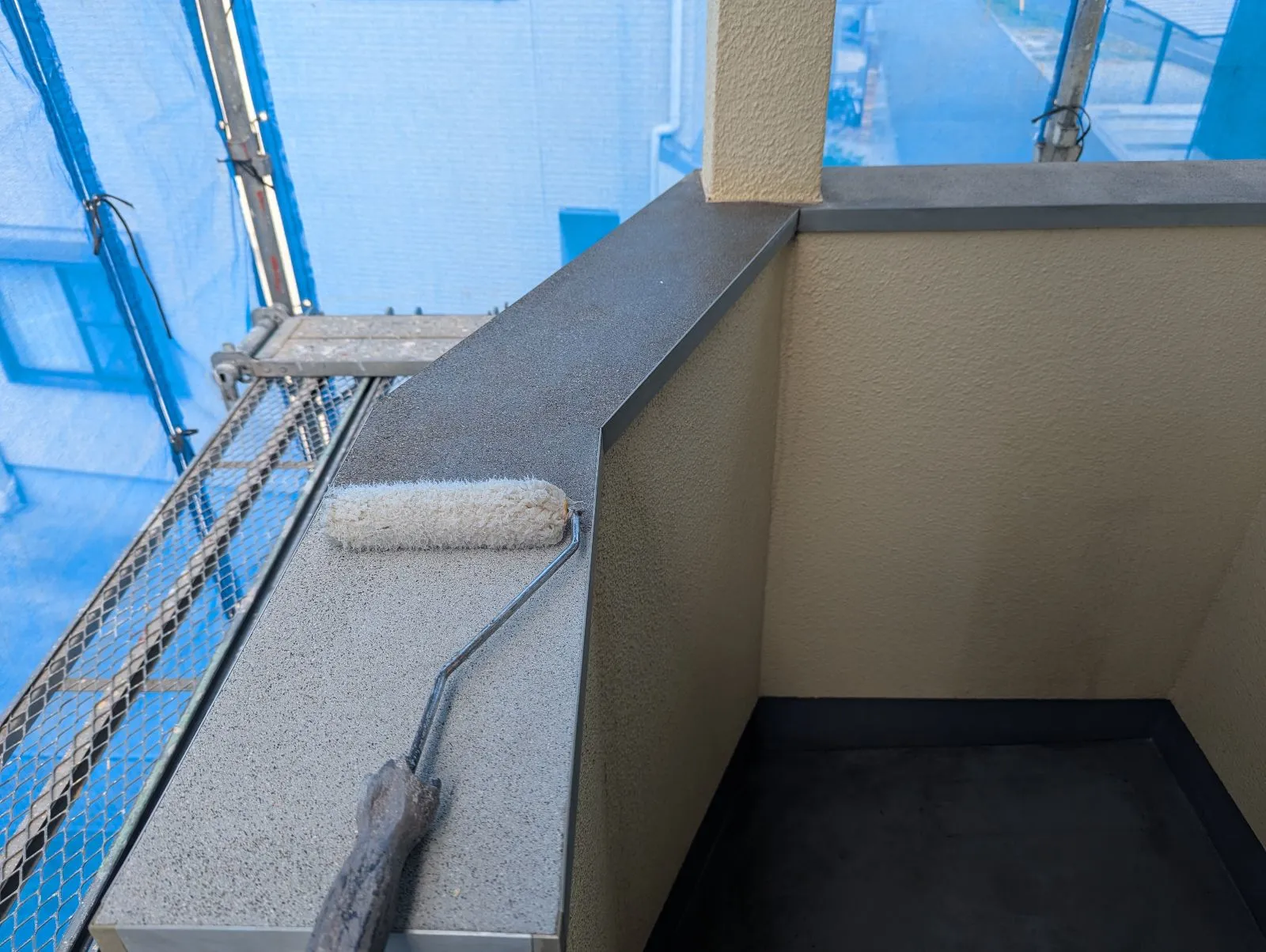 加古郡播磨町K様邸笠木塗装