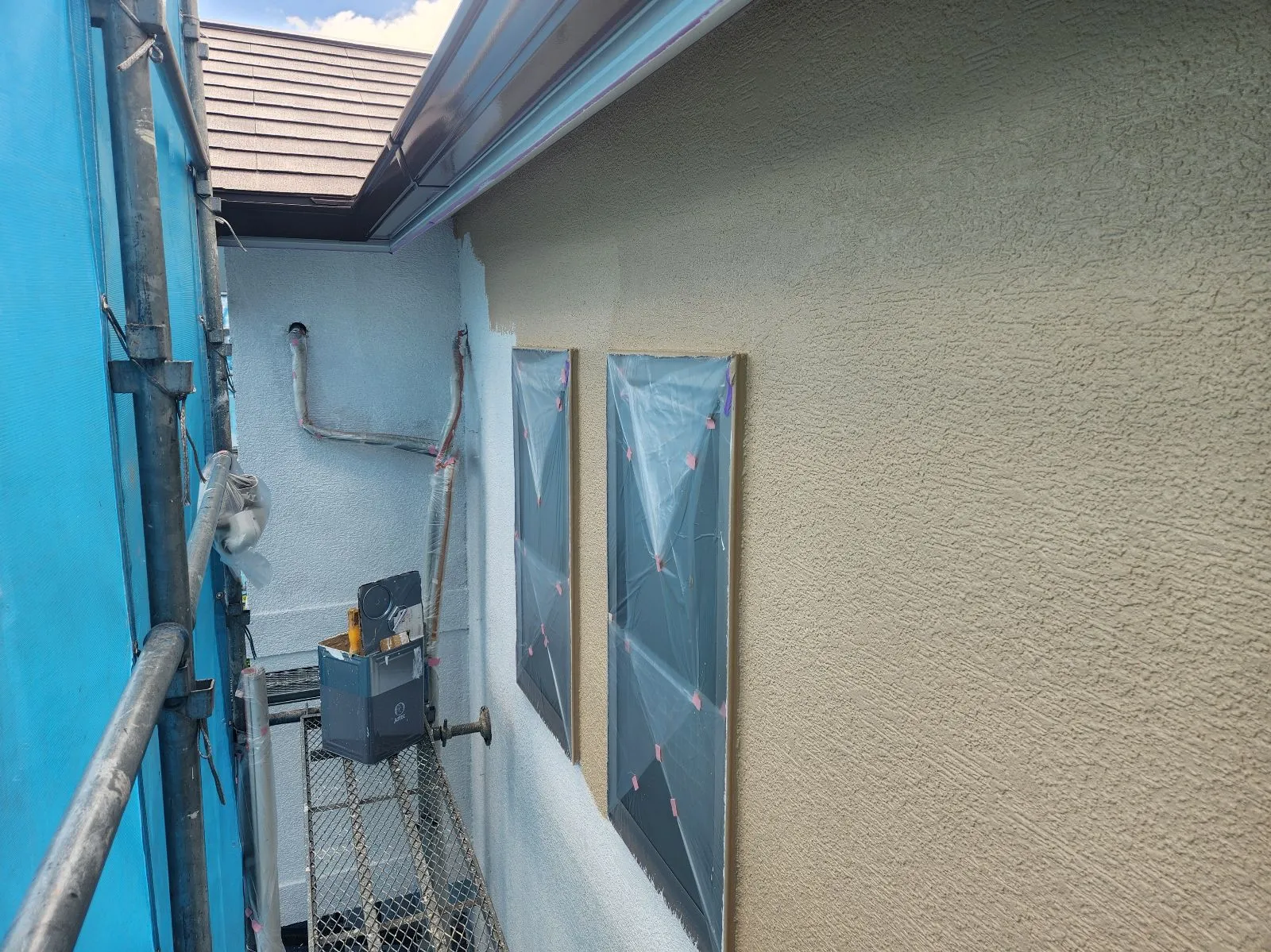 神戸市垂水区小束山手Y様邸外壁塗装