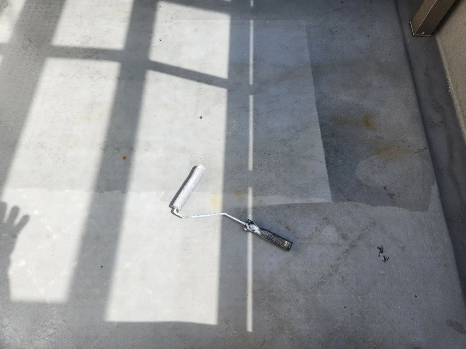 神戸市垂水区小束山手Y様邸ベランダ塗装