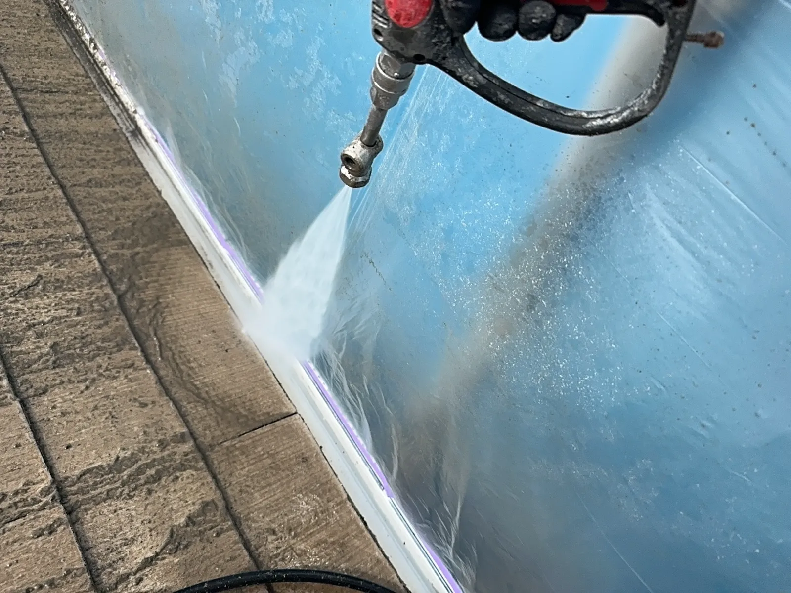 神戸市北区小倉台U様邸高圧洗浄