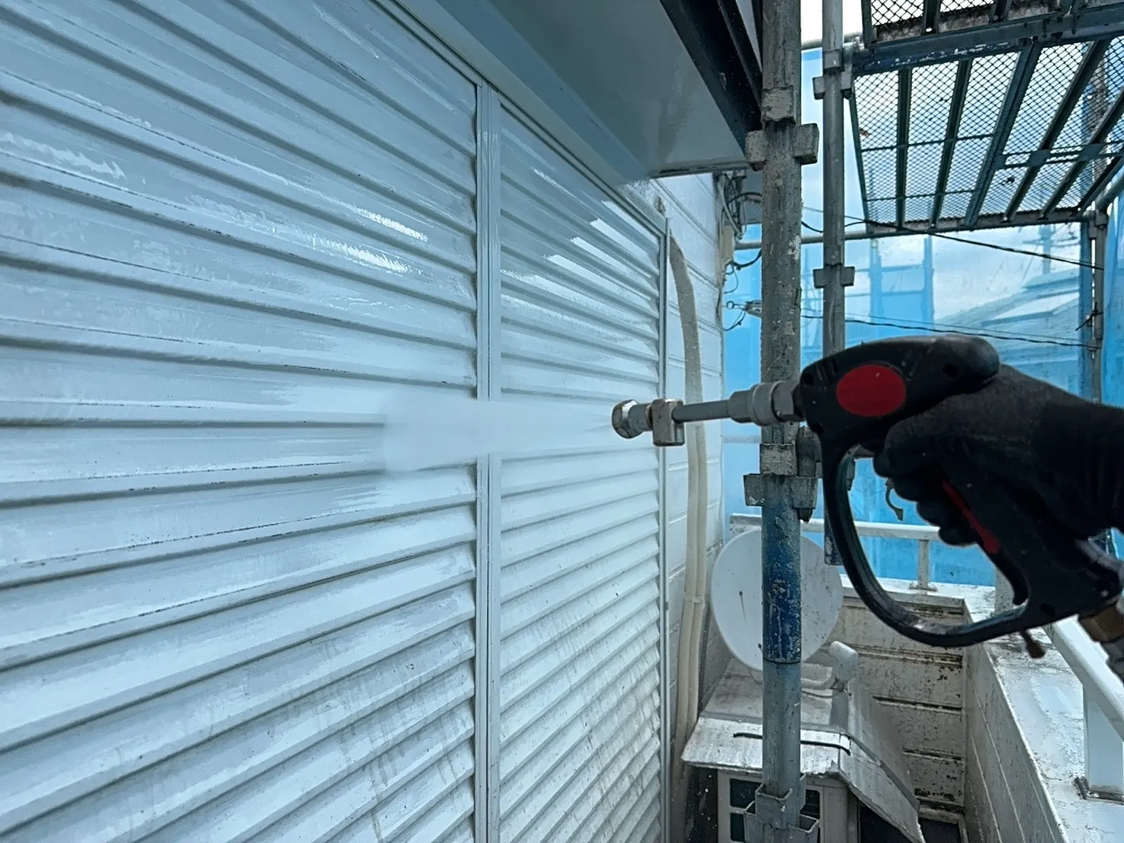 神戸市北区小倉台U様邸高圧洗浄