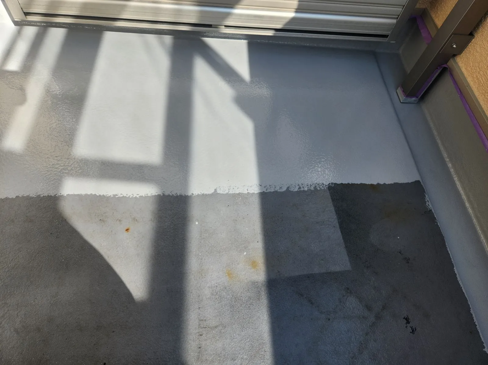 神戸市垂水区小束山手Y様邸ベランダ塗装