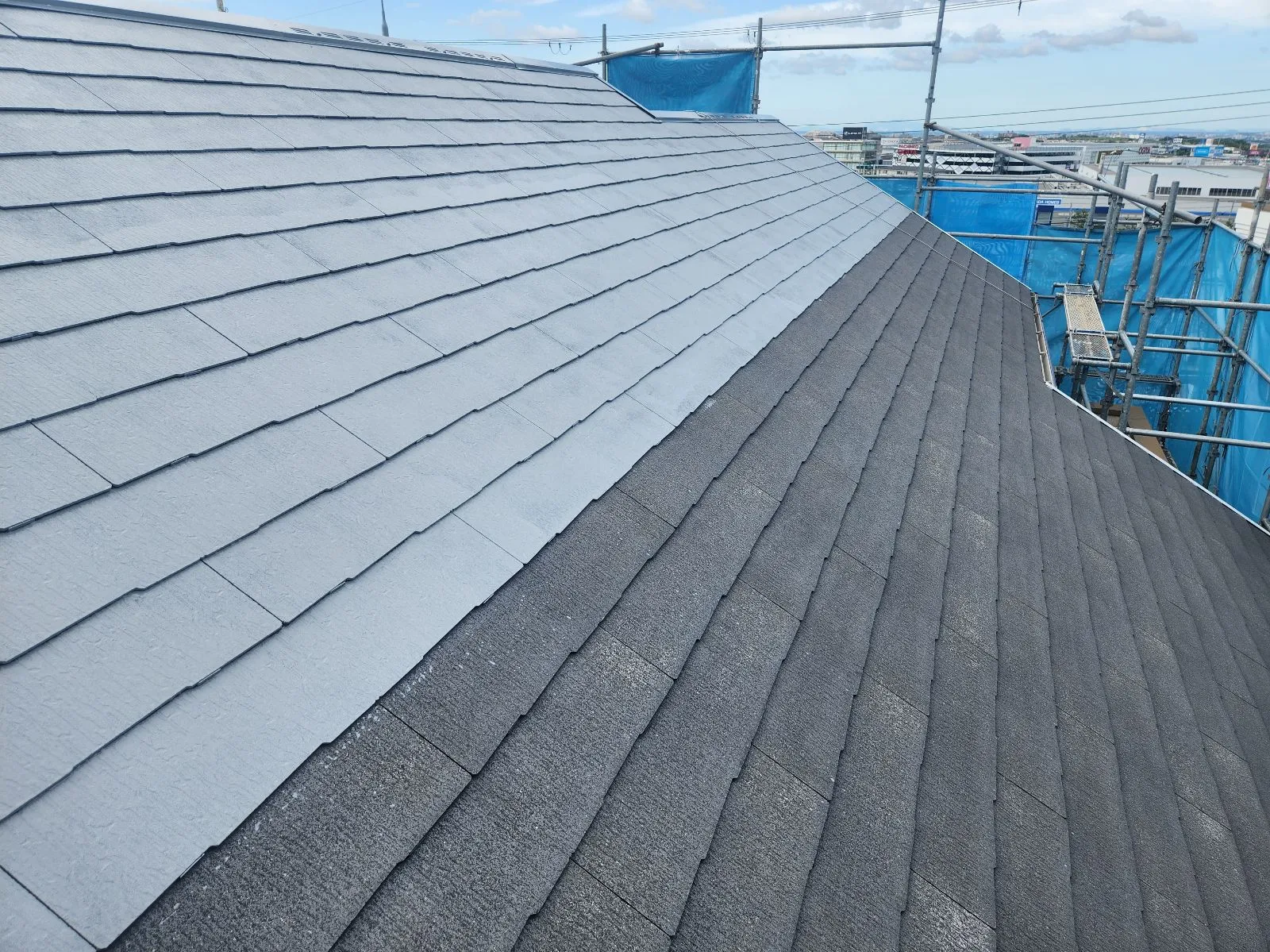 神戸市垂水区小束山手Y様邸屋根塗装