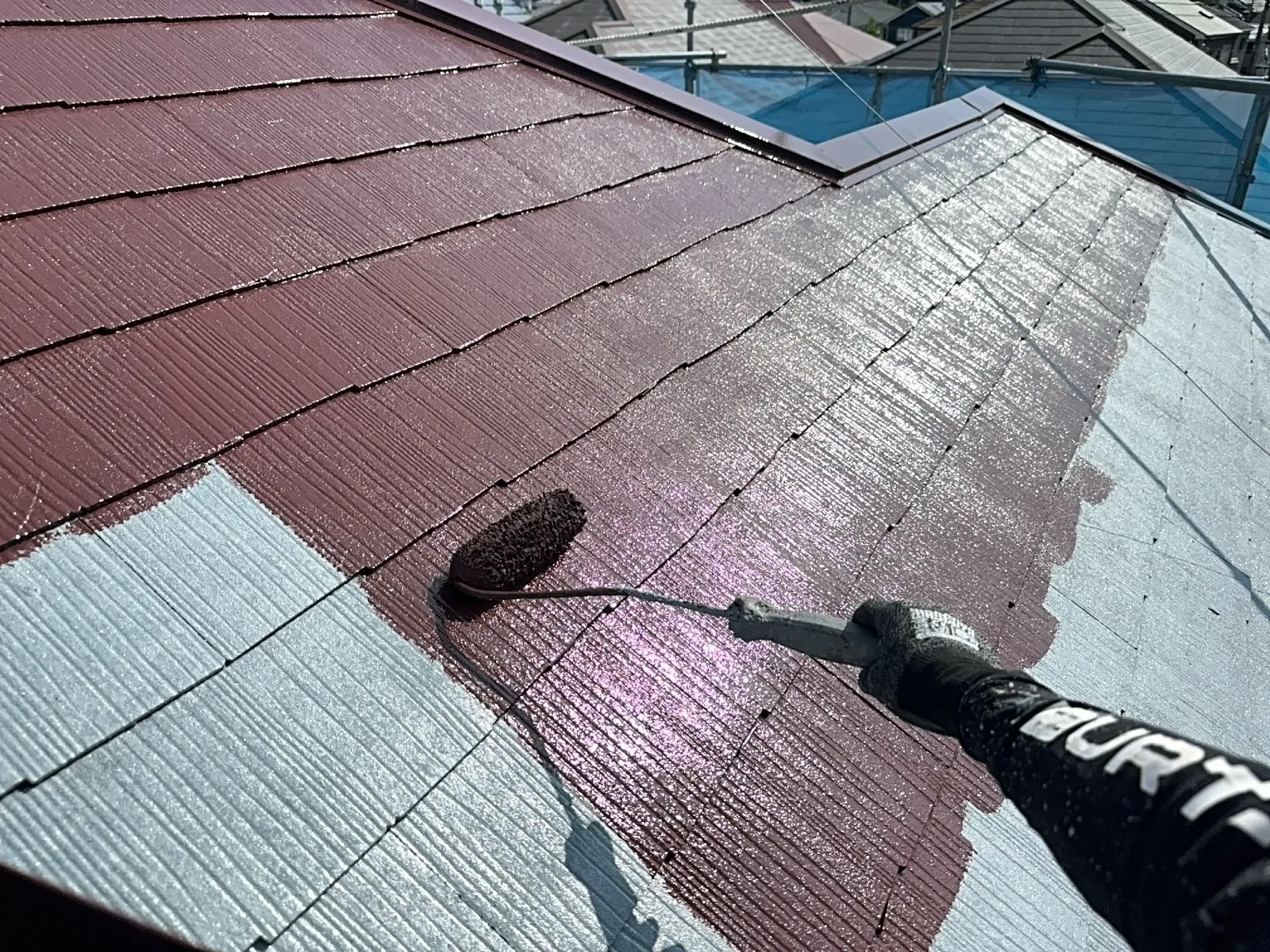 神戸市西区宮下M様邸屋根塗装