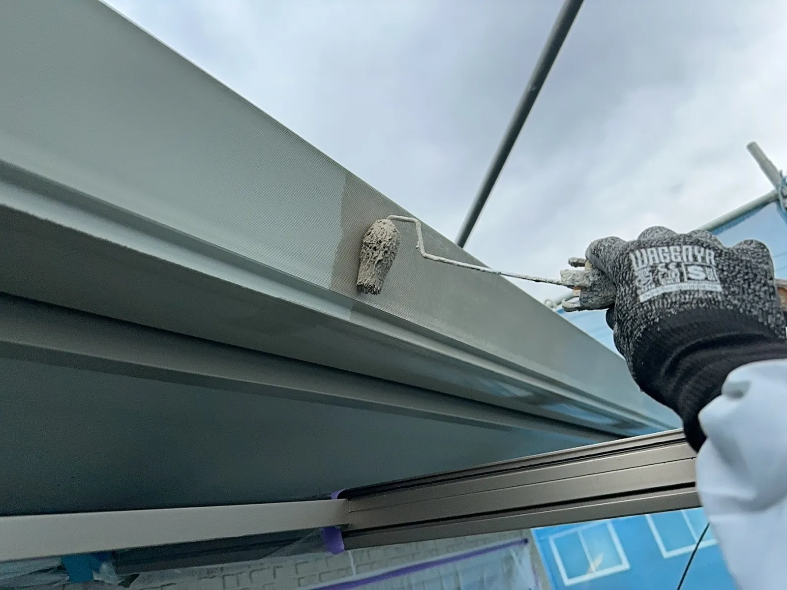 神戸市北区松宮台K様邸付帯塗装