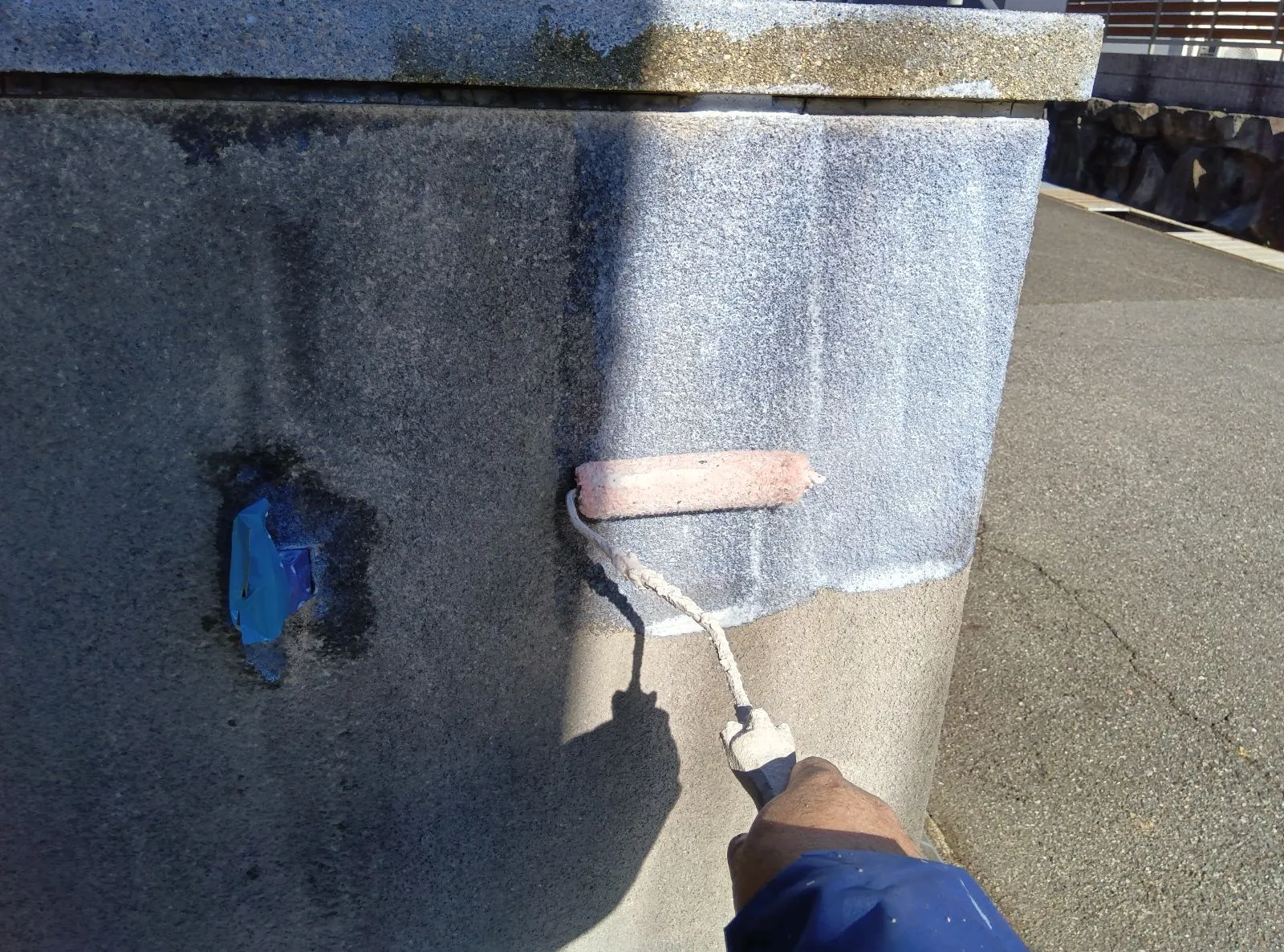 神戸市須磨区南落合K様邸付帯塗装