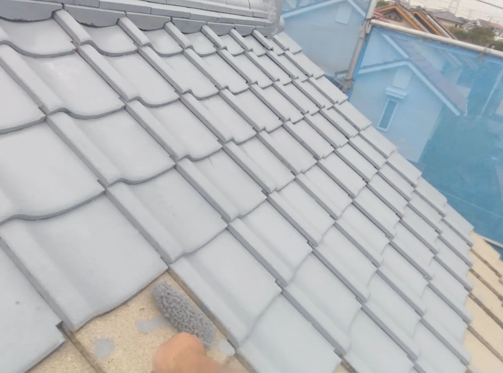 神戸市須磨区南落合K様邸屋根塗装