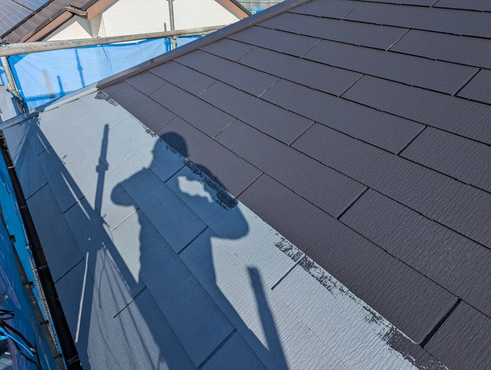 神戸市西区小山K様邸屋根塗装