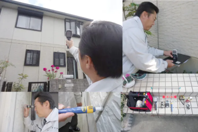 外壁メンテナンス画像