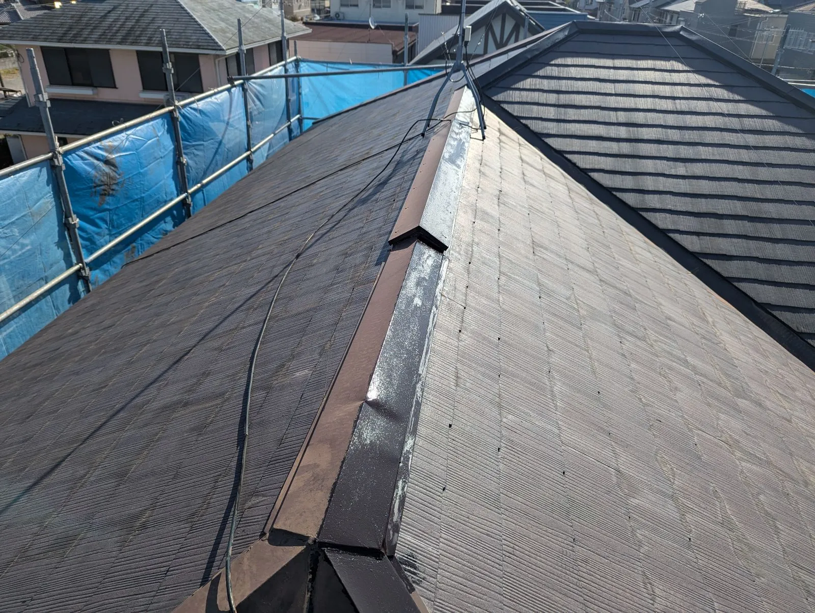 神戸市西区宮下O様邸屋根塗装