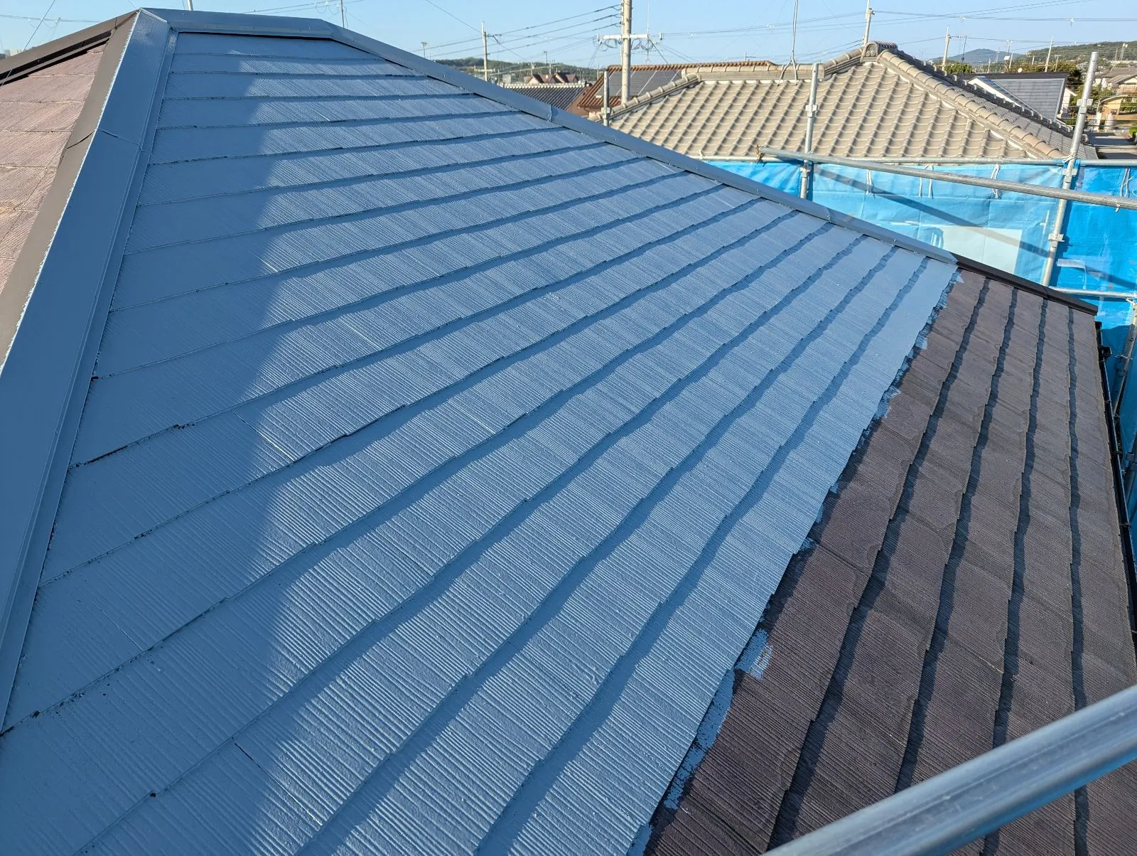 神戸市西区宮下O様邸屋根塗装