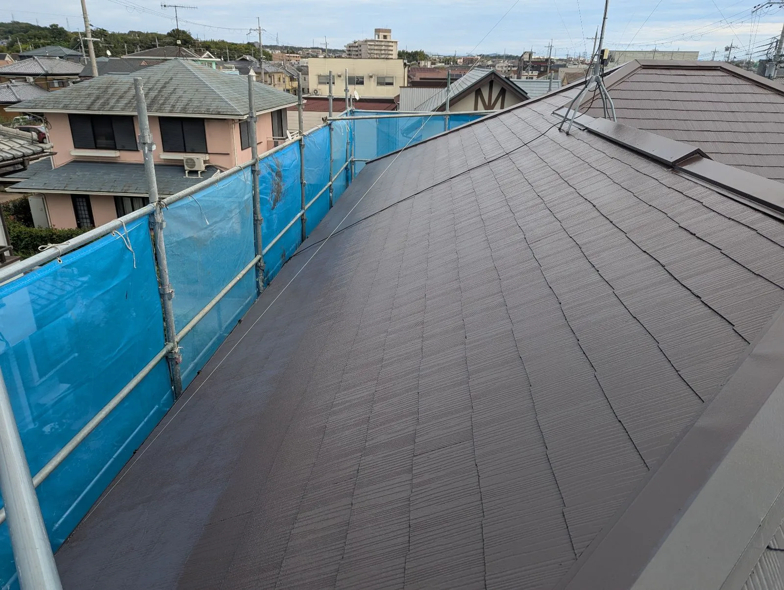 神戸市西区宮下O様邸屋根塗装