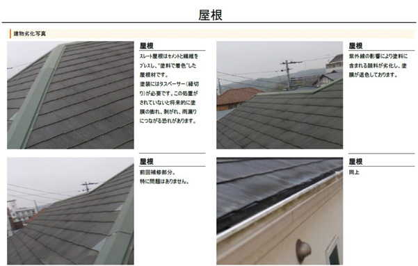 当店の画像付き「建物診断書」