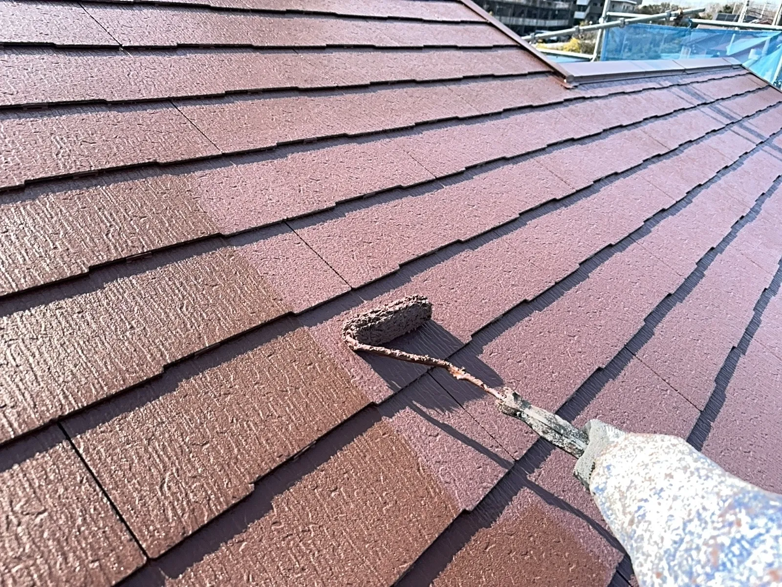 神戸市西区井吹台北町N様邸屋根塗装