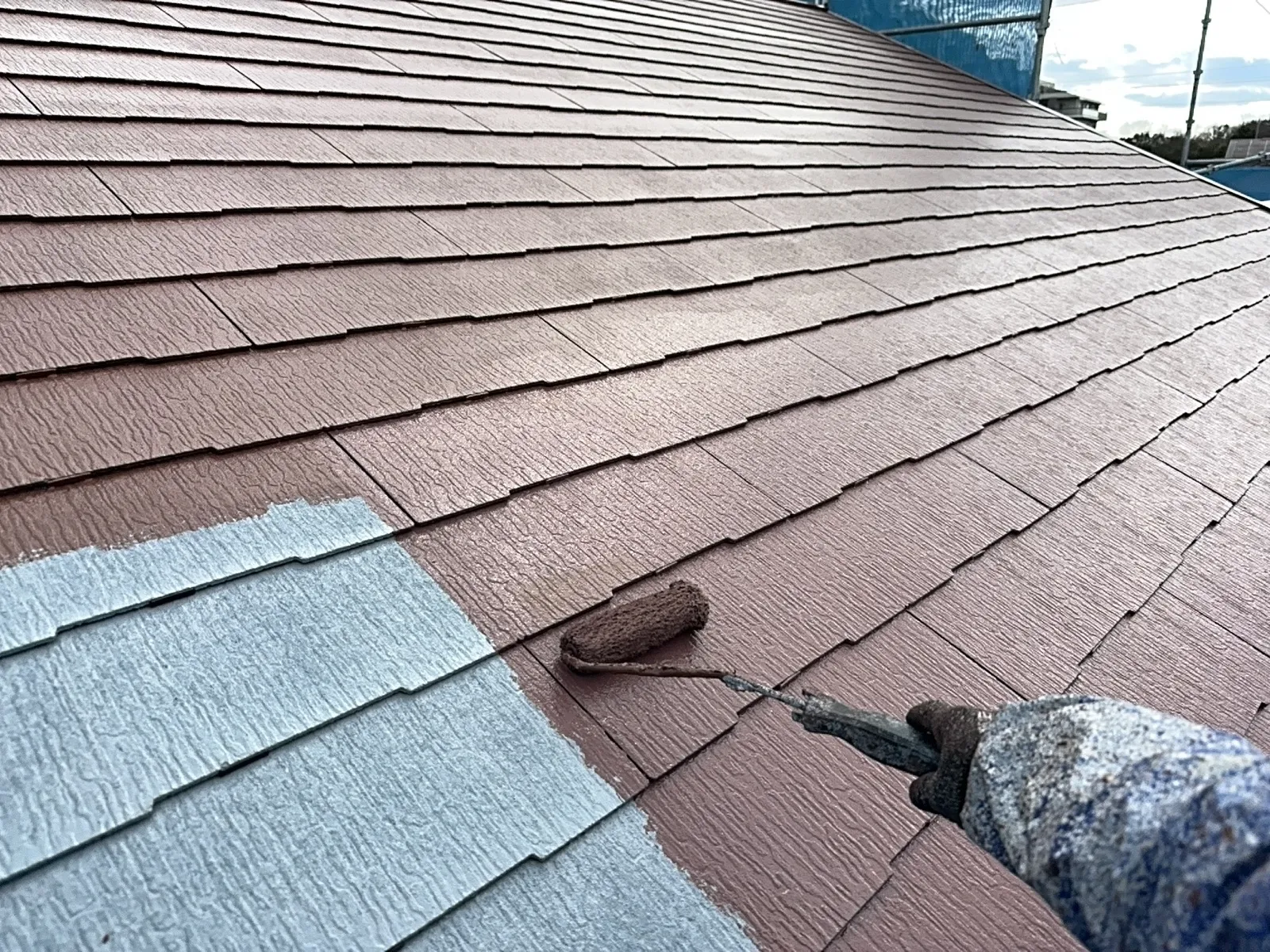 神戸市西区井吹台北町N様邸屋根塗装