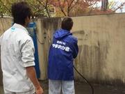 トライやるウィーク　井吹台中学校　井吹台西小学校　高圧洗浄