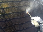 大屋根　高圧洗浄