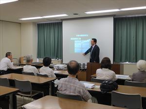 住まいのセミナー　やまおか君